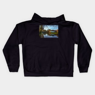 The Kennet and Avon At Sulhamstead Kids Hoodie